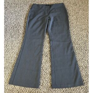 Vintage Y2K Star City Junior Gray Flare Dress Pants Size 13